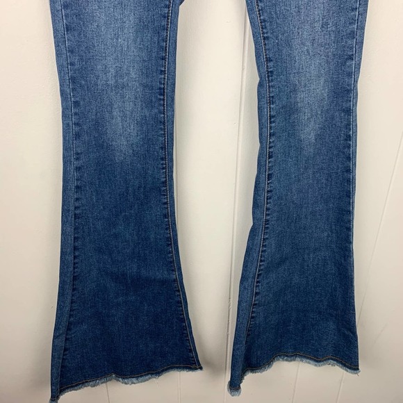 AC For AG SKIN 5 FLARE LEG RAW HEM Jeans NWT 27 - Picture 7 of 15